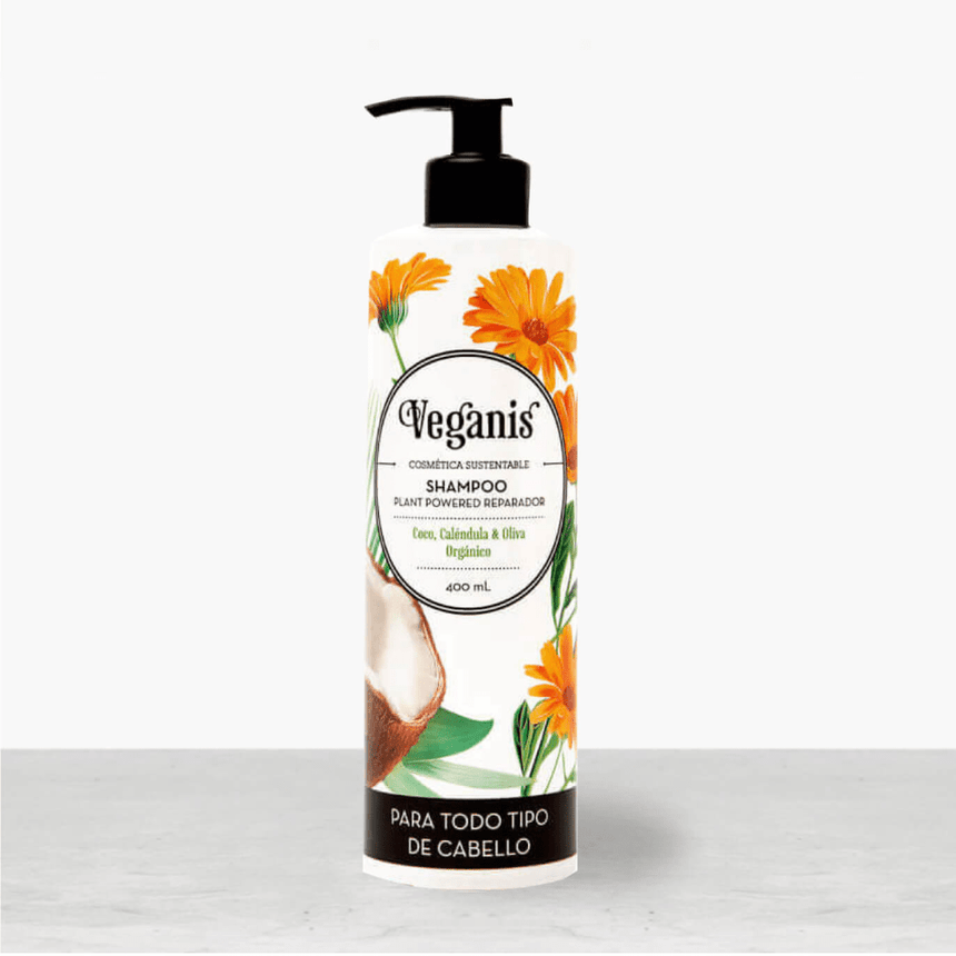 Veganis Shampoo Plant Powered Renovador de Coco 