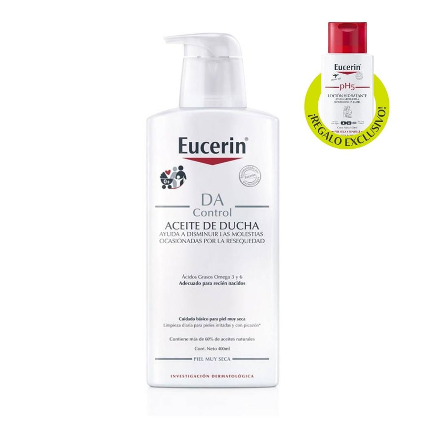 Aceite de Ducha Eucerin DA Control 400 ml