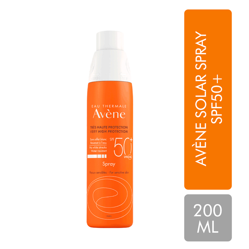 Avène Spray Solar SPF 50+ 200 ml.
