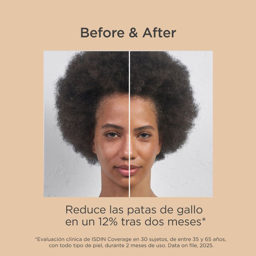 Base de maquillaje ISDIN Coverage SPF 50+ Bronze 30 g