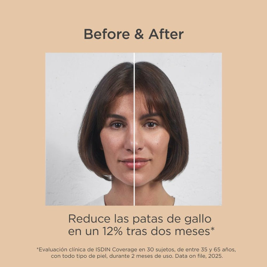 Base de maquillaje ISDIN Coverage SPF 50+ Sand 30 g