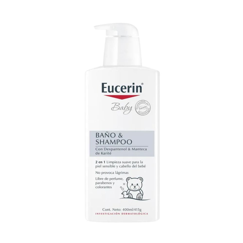 Gel de Baño y Shampoo Eucerin Baby 400 ml