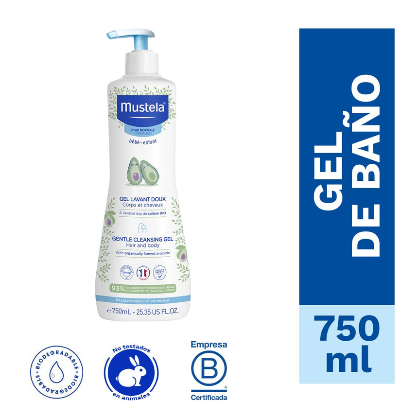 Mustela Gel de Baño Suave