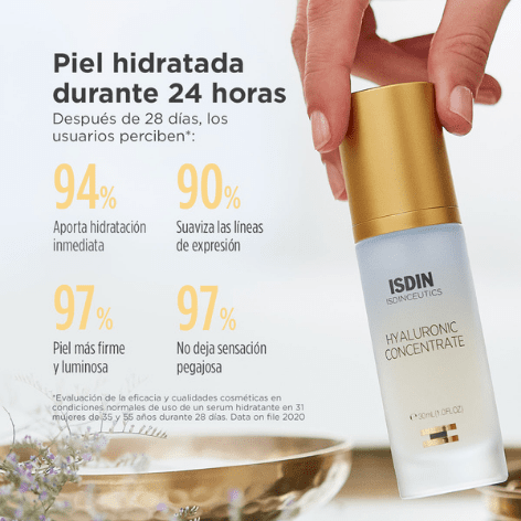 Isdinceutics Hyaluronic Concentrate 30 ml.