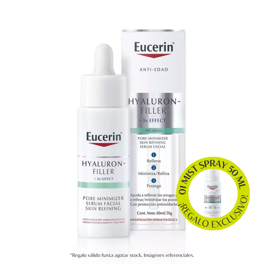Eucerin Hyaluron Filler Pore Minimizer Serum Facial 30 ml.