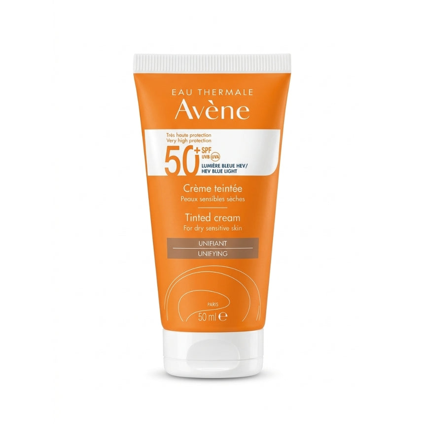 Fotoprotector Avène Solar Crema Color SPF 50+ 50 ml