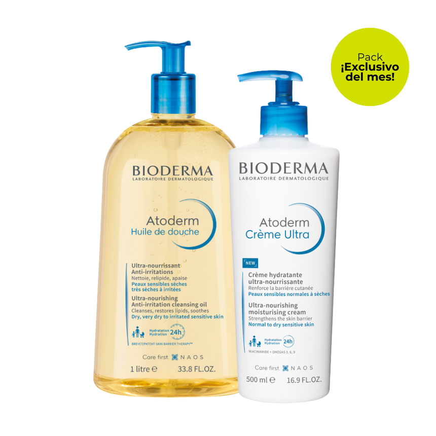 Bioderma Pack Rutina de Hidratación Corporal