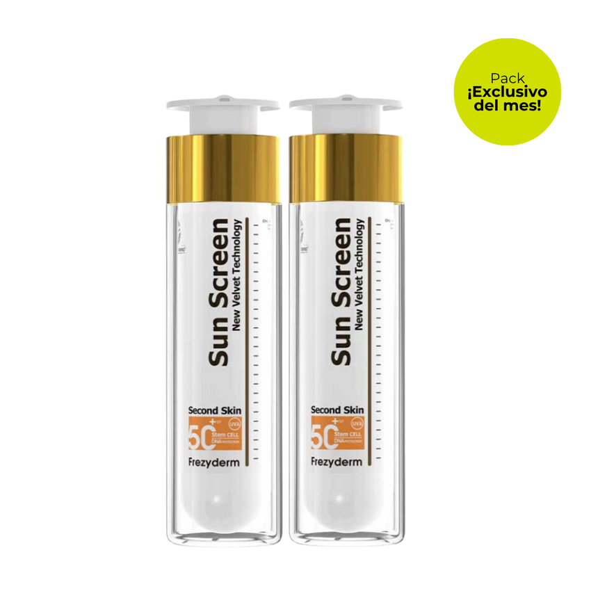 Frezyderm Pack Dúo Sun Screen Velvet Sin Color