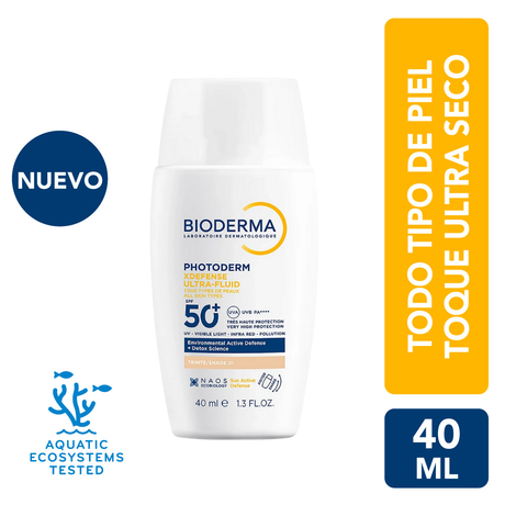 Bioderma Xdenfense Ultrafluid SPF50+ Color 40 ml.