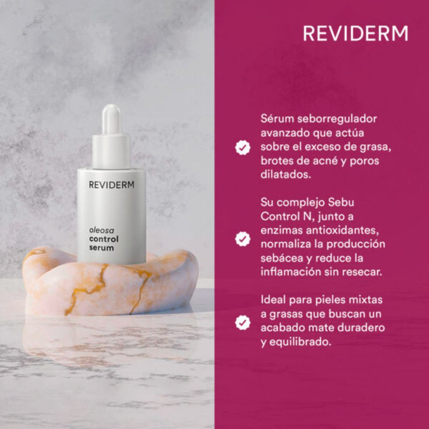 Reviderm Oleosa Control Serum 30ml.